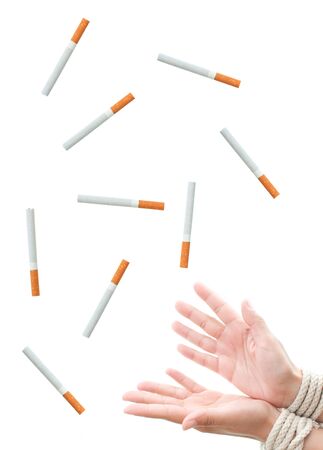 Cigarette addictionの写真素材