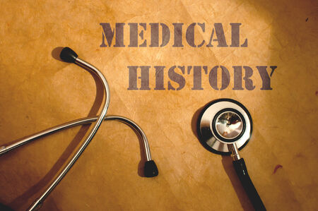 Medical history の写真素材