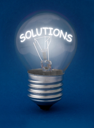 Solutions の写真素材