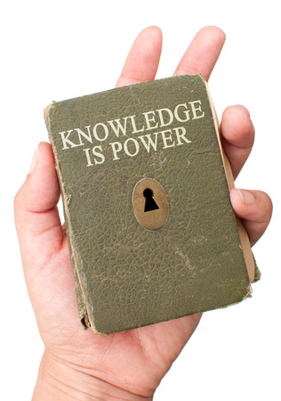 Knowledge is powerの写真素材
