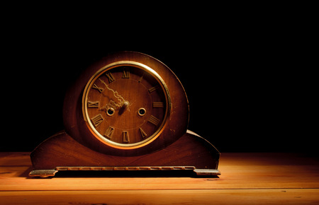 Antique clockの写真素材