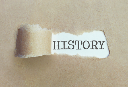 Uncovering historyの写真素材