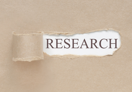 Uncovering researchの写真素材
