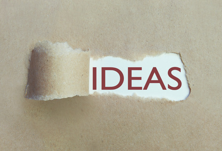 Uncovering ideasの写真素材