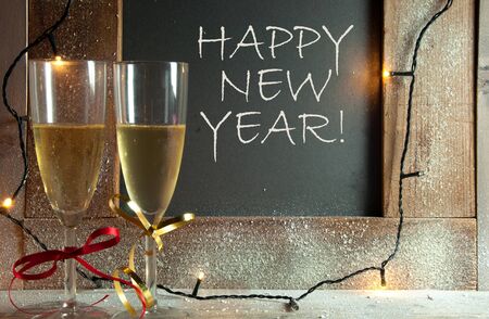 Happy new yearの写真素材