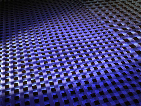 3D Render - Background - Spotlight On Shifting Cubesの写真素材