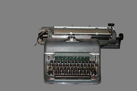 Old typewriterの写真素材