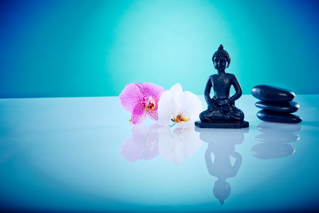 Wellness and Spa Image, works perfect for advertising Health and Beauty, Spirituality or Massageの写真素材