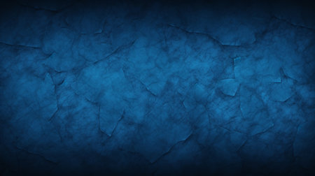 Blue grunge textured background with space for your text or imageの素材