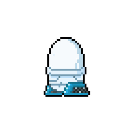 pixel art space ship isolated on white background vector illustrationのイラスト素材