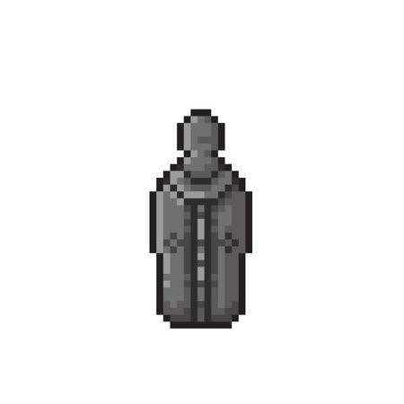 torture coffin in pixel art styleのイラスト素材
