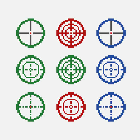 scoop sign in pixel art styleのイラスト素材