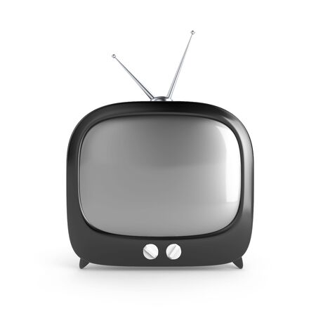 Stylish retro TV. More TV in my portfolioの写真素材