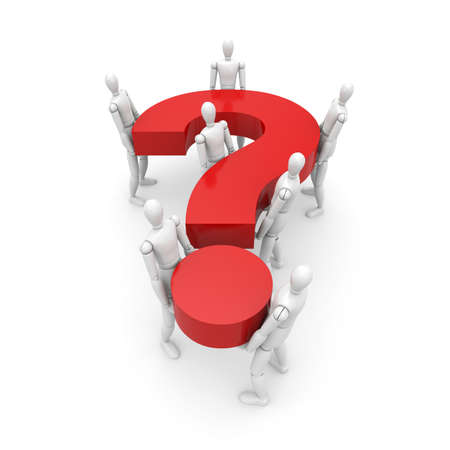 Business concept - isolated on whiteの写真素材