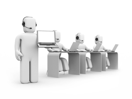 Communication concept. Isolated on whiteの写真素材