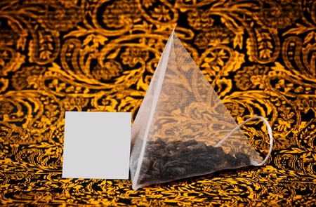 Tea bagの写真素材