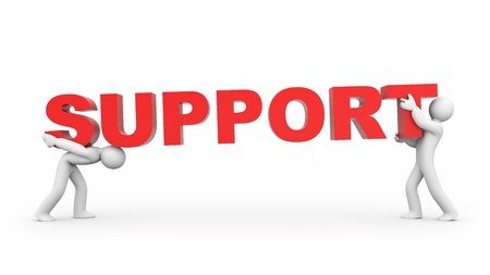 Support conceptの写真素材