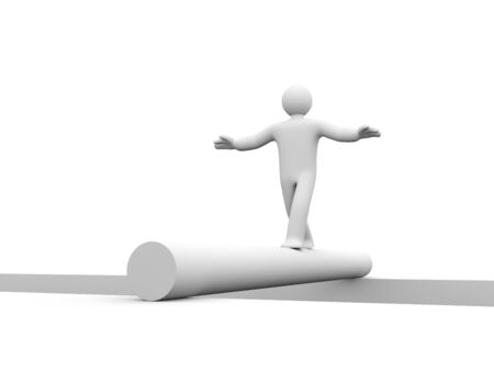 Business concept. Isolated on whiteの写真素材