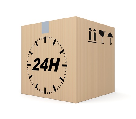 Transportation concept. Isolated on whiteの写真素材