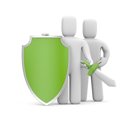 Protection metaphorの写真素材