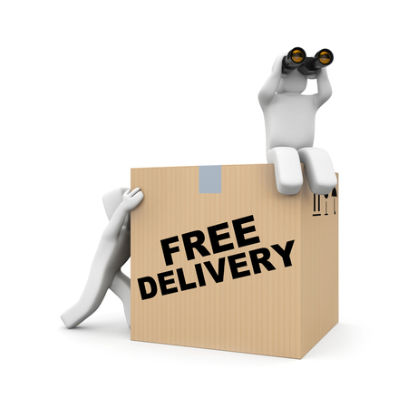 Business concept. Isolated on whiteの写真素材