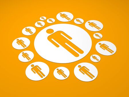 Social Networkの写真素材