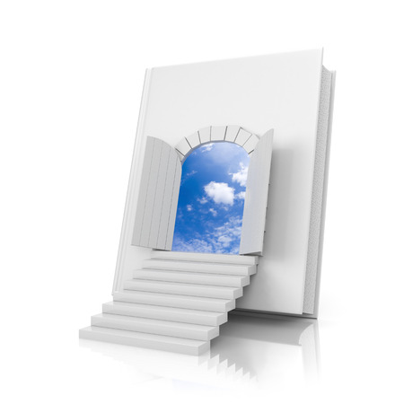 Education concept. Isolated on whiteの写真素材