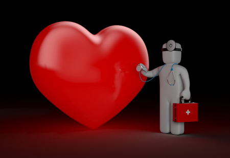 Medical concept. People at work metaphorの写真素材