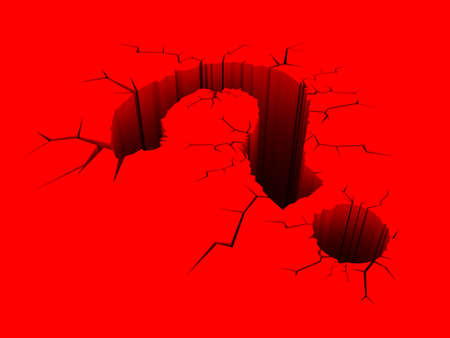 Sign and symbol. Isolated on redの写真素材