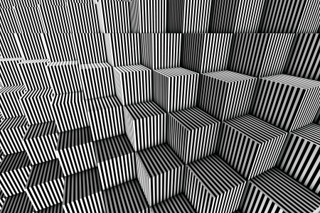 Abstract Cubesの写真素材