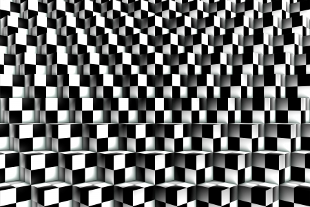 Abstract Cubesの写真素材