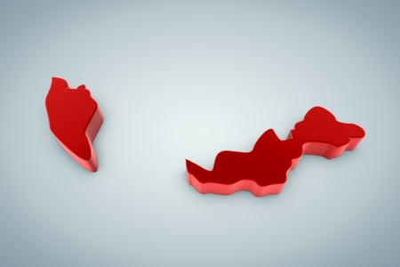 Malaysian Map の写真素材