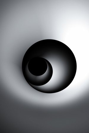 3D Spiralの写真素材