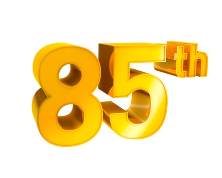 Gold Character Collection  85th anniversary  の写真素材