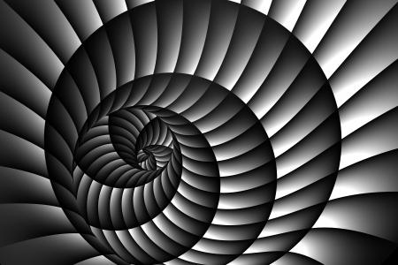 3D Spiralの写真素材