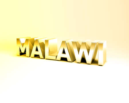 3D Illustration of Country Names Render isolated on White Backgroundの写真素材