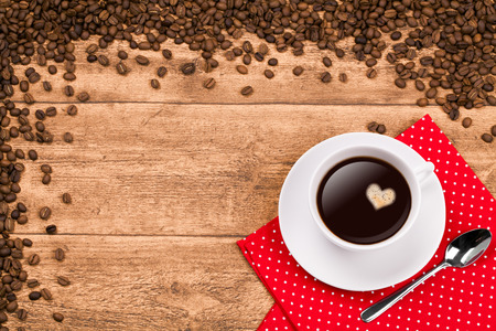 coffee backgroundの写真素材
