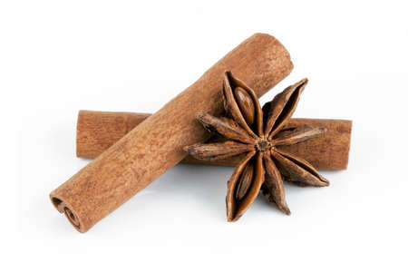anise and cinnamonの写真素材
