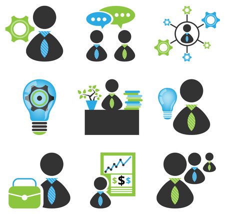 business icons vector setのイラスト素材