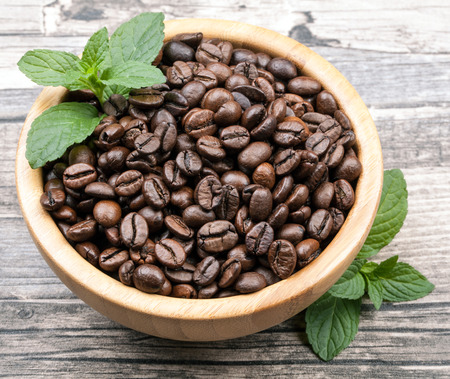 coffee beans backgroundの写真素材