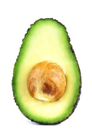 isolated avocado