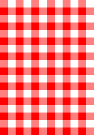 seamless checkered fabric background vector patternのイラスト素材