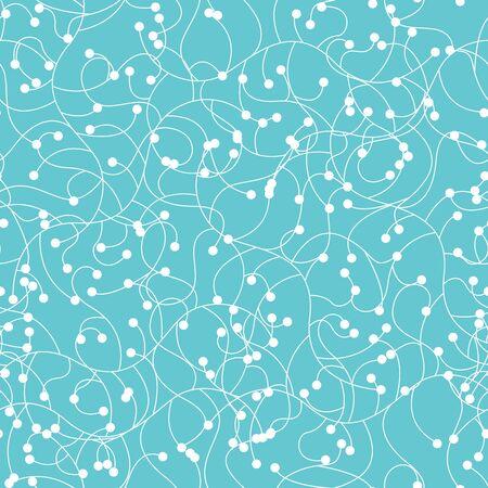 seamless background pattern floral swirl vectorのイラスト素材