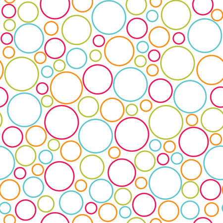 seamless colorful dots pattern vector backgroundのイラスト素材