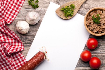 italian food backgroundの写真素材