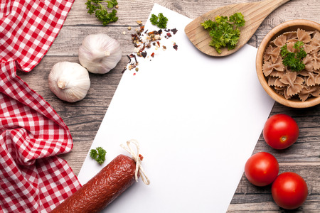 italian food backgroundの写真素材