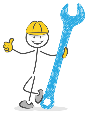 construction workerのイラスト素材