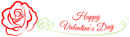 happy valentines dayのイラスト素材