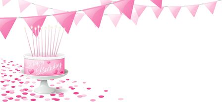 happy Birthdayのイラスト素材