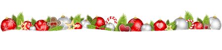 Christmas decorationのイラスト素材